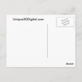 Postkarte (Rückseite)