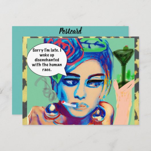 Postkarte (Vorne/Hinten)