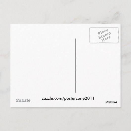 Postkarte (Rückseite)