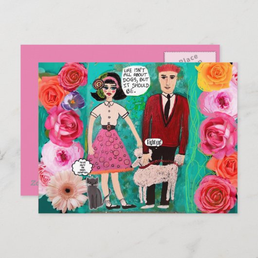 Postkarte (Vorne/Hinten)