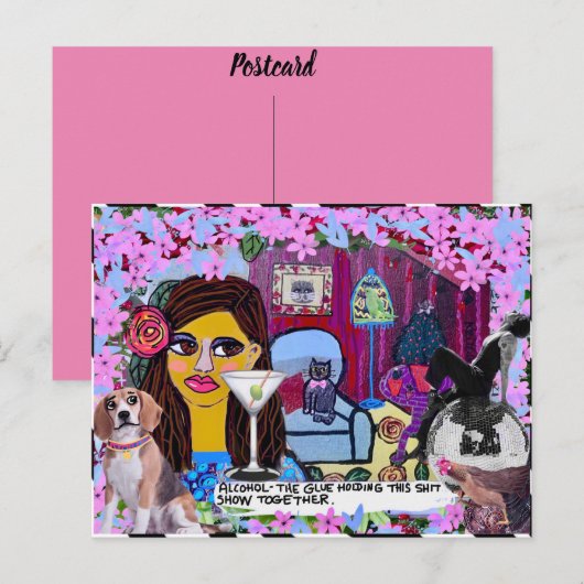 Postkarte (Vorne/Hinten)