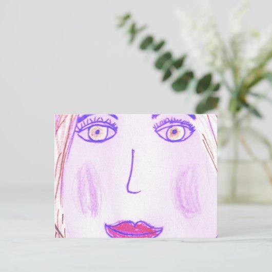 Postkarte (Stehend Vorderseite)