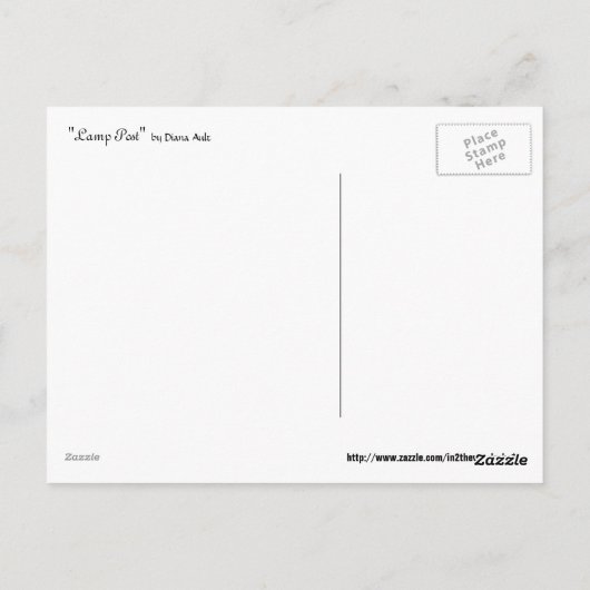 Postkarte (Rückseite)