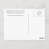 Postkarte (Rückseite)