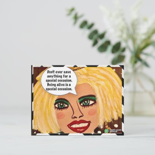 Postkarte (Stehend Vorderseite)