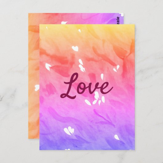 Postkarte (Vorne/Hinten)