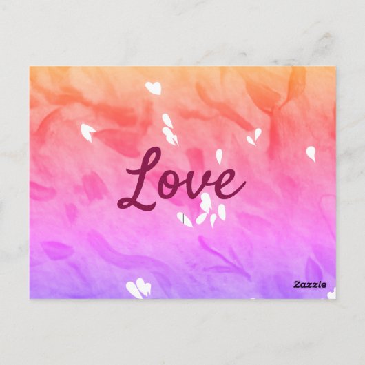 Postkarte (Rückseite)