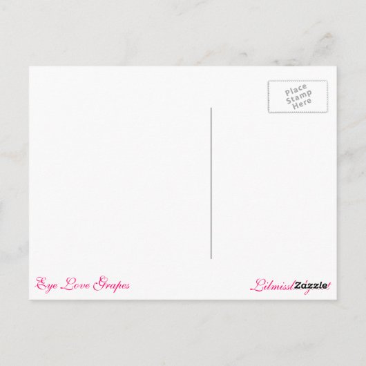 Postkarte (Rückseite)