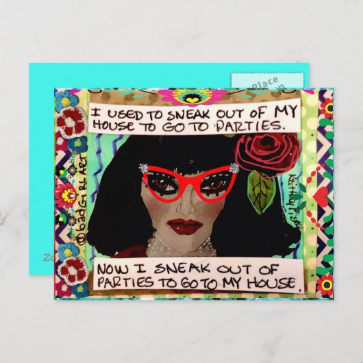 Postkarte (Vorne/Hinten)