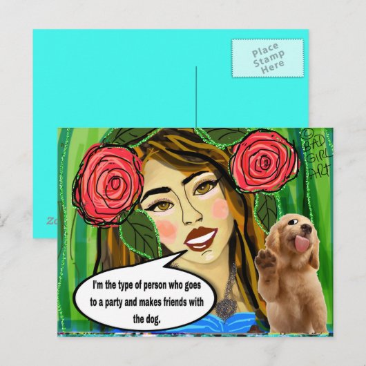 Postkarte (Vorne/Hinten)