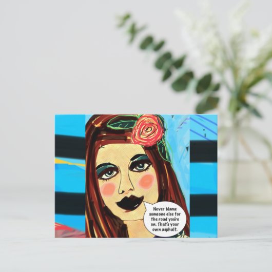 Postkarte (Stehend Vorderseite)