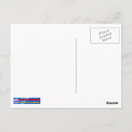 Postkarte (Rückseite)