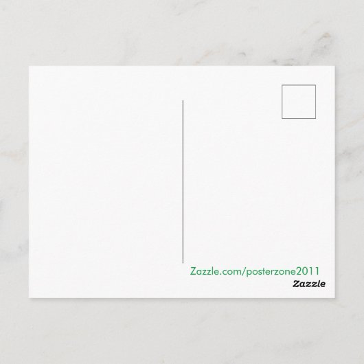 Postkarte (Rückseite)