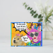 Postkarte (Stehend Vorderseite)