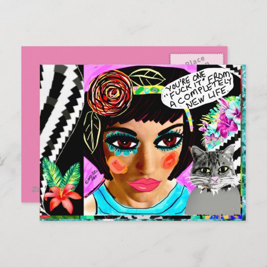 Postkarte (Vorne/Hinten)