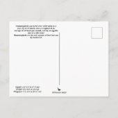 Postkarte (Rückseite)