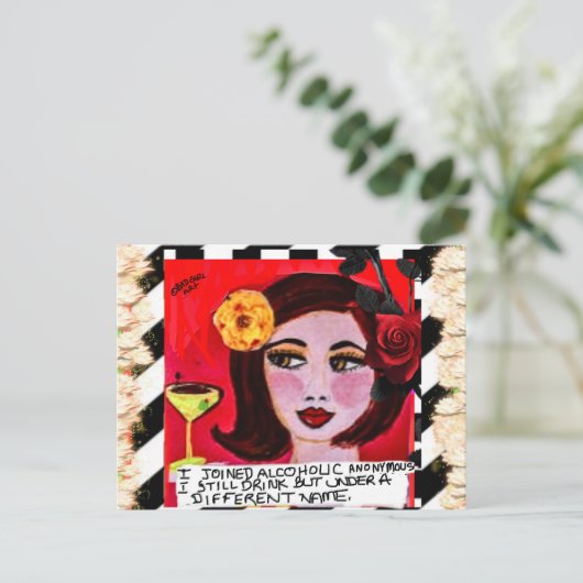 Postkarte (Stehend Vorderseite)