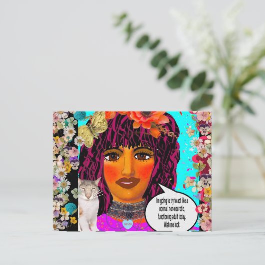 Postkarte (Stehend Vorderseite)