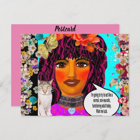 Postkarte (Vorne/Hinten)