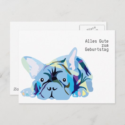 Postkarte (Vorne/Hinten)