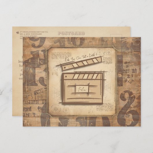 Postkarte (Vorne/Hinten)