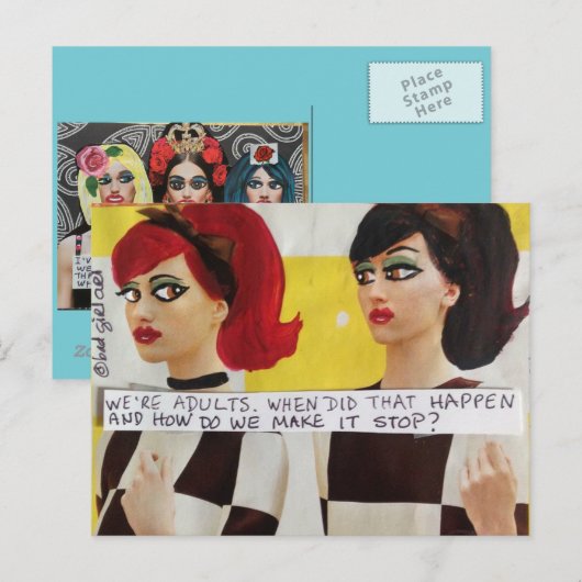 Postkarte (Vorne/Hinten)