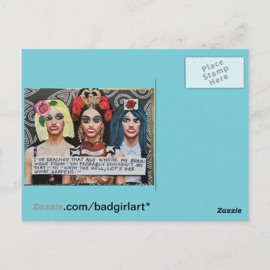 Postkarte (Rückseite)