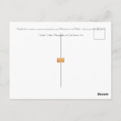 Postkarte (Rückseite)