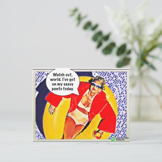 Postkarte (Stehend Vorderseite)