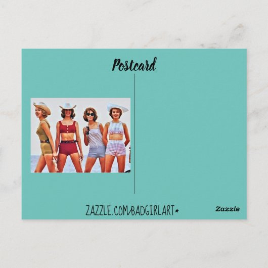 Postkarte (Rückseite)