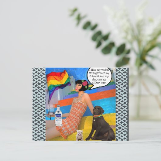 Postkarte (Stehend Vorderseite)