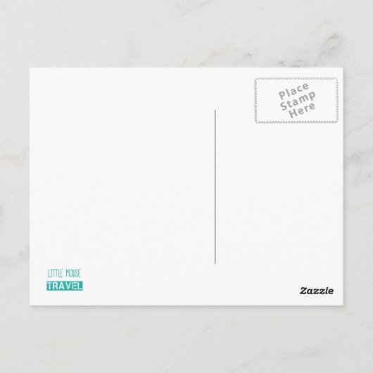 Postkarte (Rückseite)