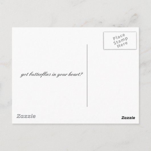 Postkarte (Rückseite)