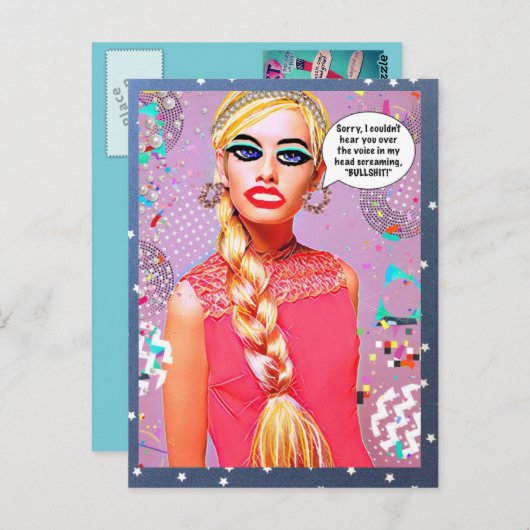 POSTKARTE (Vorne/Hinten)