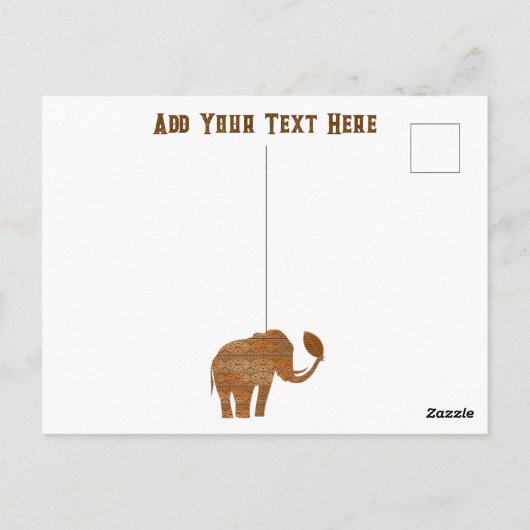 Postkarte (Rückseite)