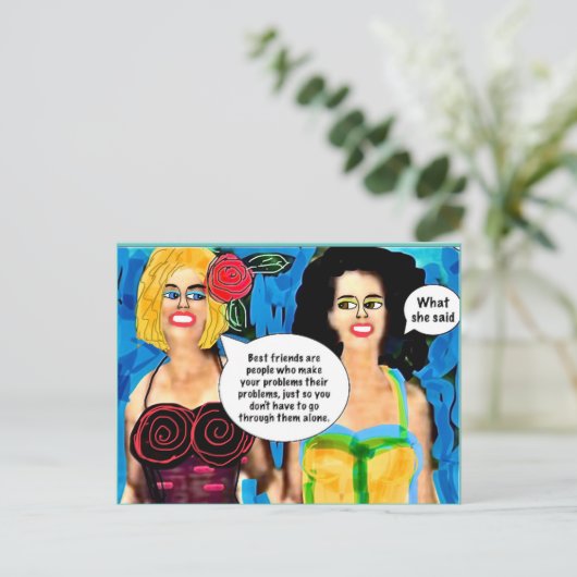 Postkarte (Stehend Vorderseite)