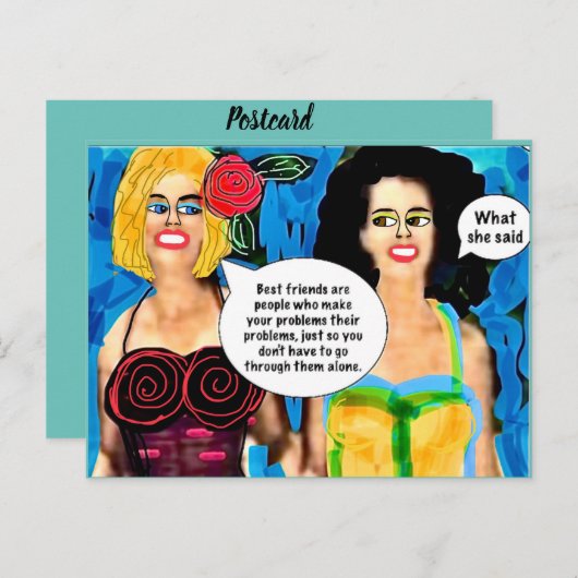 Postkarte (Vorne/Hinten)