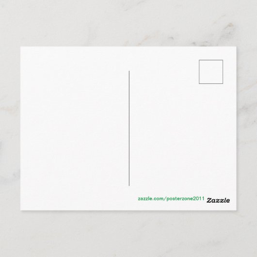 Postkarte (Rückseite)