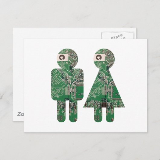 Postkarte (Vorne/Hinten)