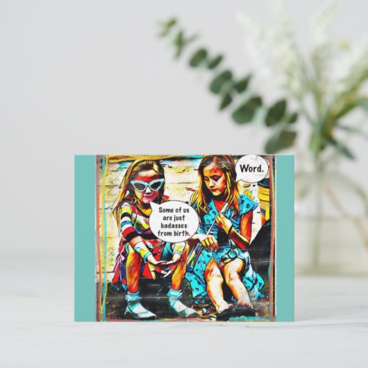 Postkarte (Stehend Vorderseite)