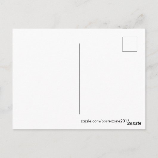 Postkarte (Rückseite)