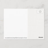Postkarte (Rückseite)