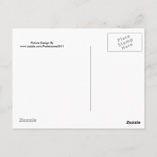 Postkarte (Rückseite)