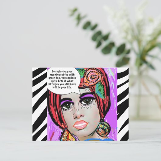 Postkarte (Stehend Vorderseite)