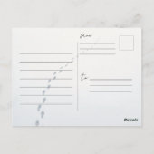 Postkarte (Rückseite)