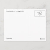 Postkarte (Rückseite)
