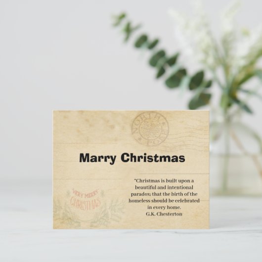 Postkarte (Stehend Vorderseite)