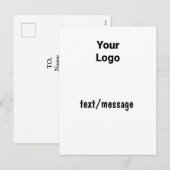 Postkarte (Vorne/Hinten)