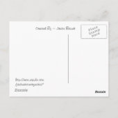 Postkarte (Rückseite)
