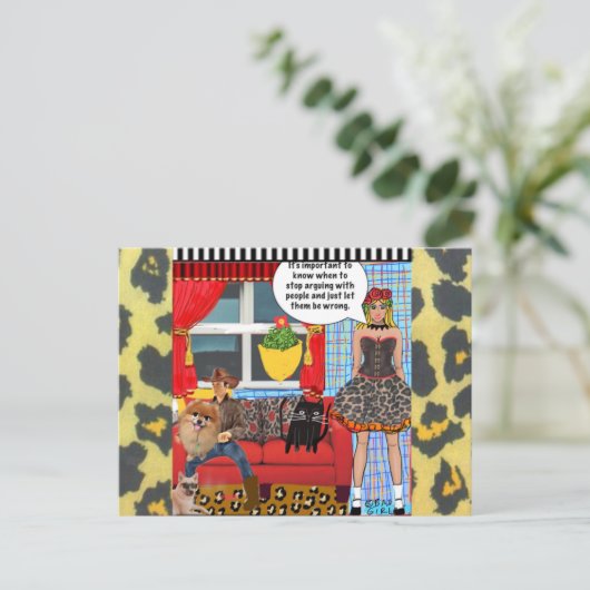 Postkarte (Stehend Vorderseite)